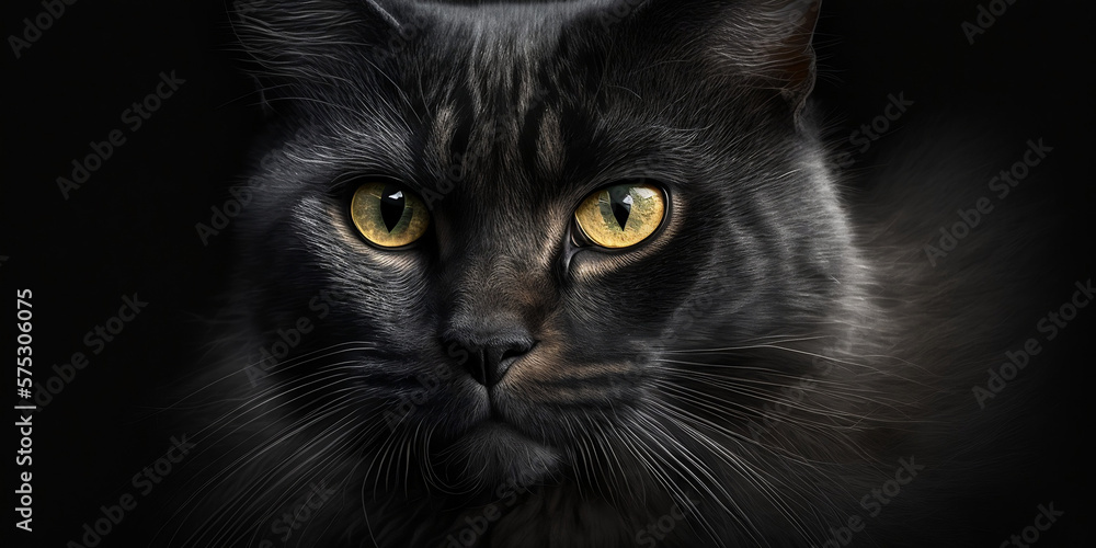 Cute Cat Background, Cute Animal, Furry, Gernerative AI Cute Cat Background, Cute Animal, Furry, Gernerative AI
