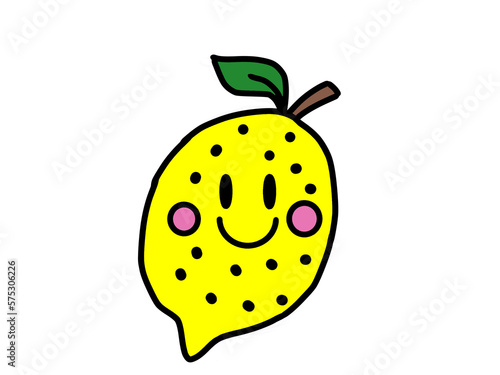 レモンのかわいいキャラクター