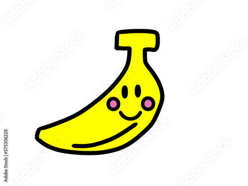 バナナのかわいいキャラクター