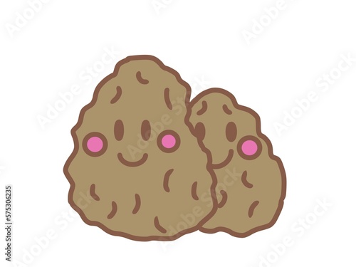 里芋のかわいいキャラクター