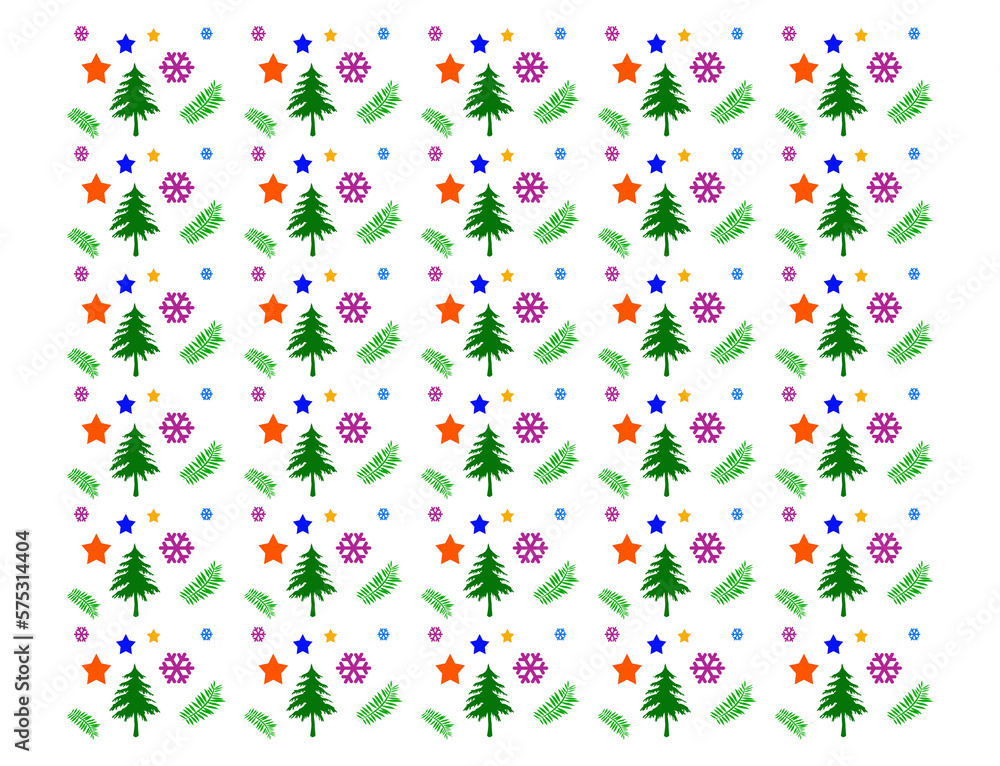 christmas cloth pattern design