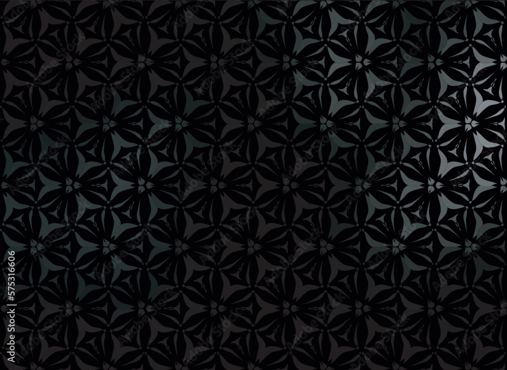 black gradient background with floral ornament black gradient background with floral ornament