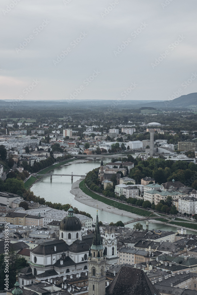 Details of Salzburg city
View over the city of Salzburg from Hohensalzburg festung
Beautiful Salzburger Land