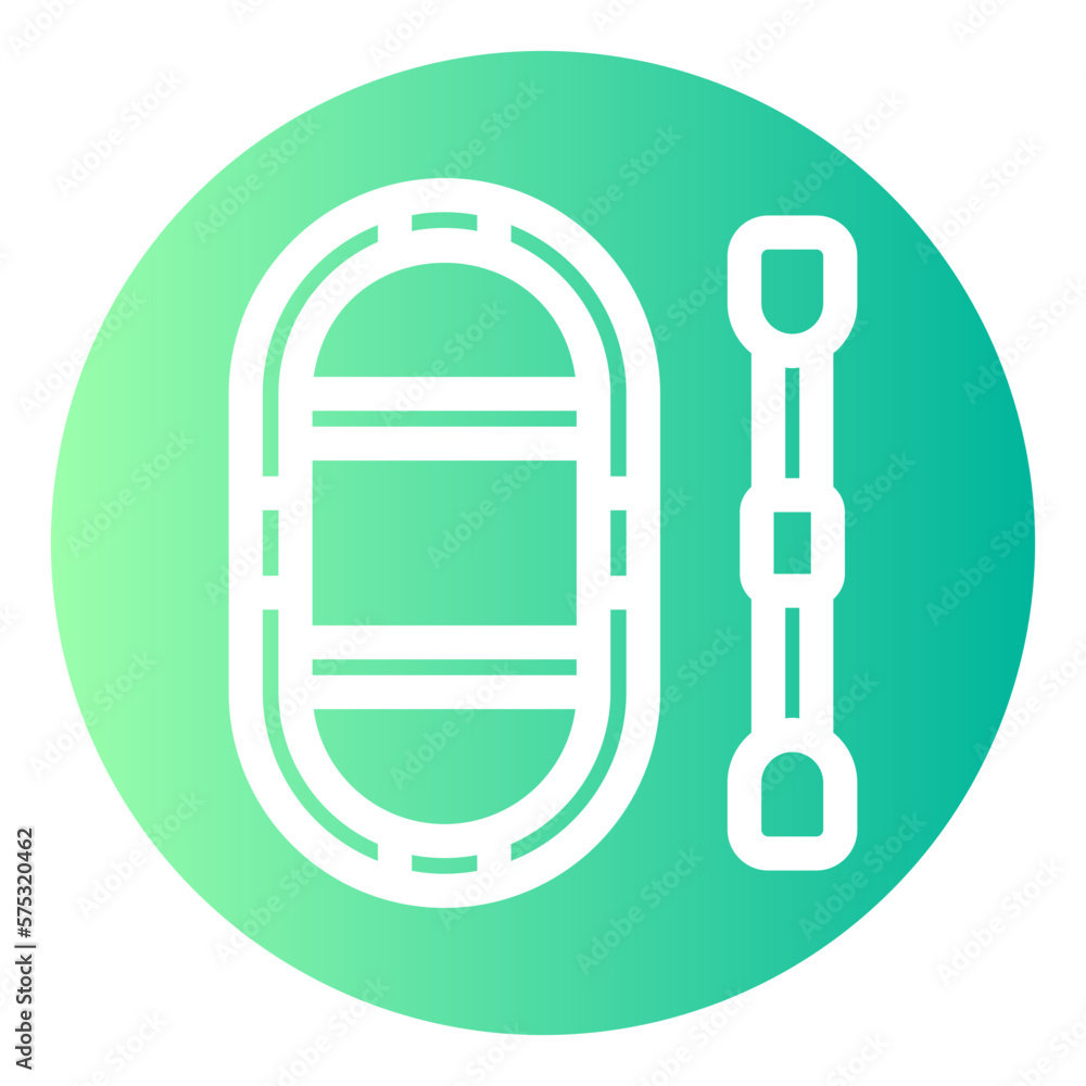 lifeboat gradient icon lifeboat gradient icon