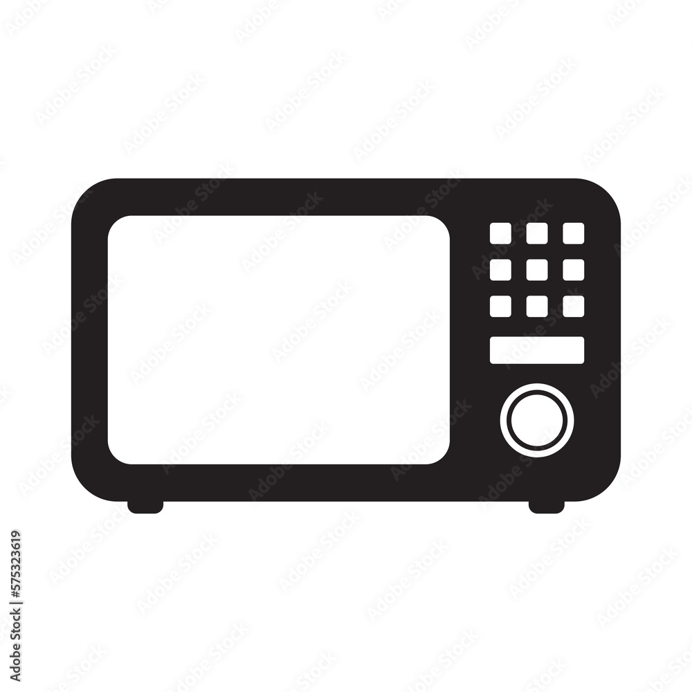 Microwave oven icon. Kitchen appliance icon. Simple microwave oven icon for templates, web design and infographics. Microwave oven icon. Kitchen appliance icon. Simple microwave oven icon for templates, web design and infographics.