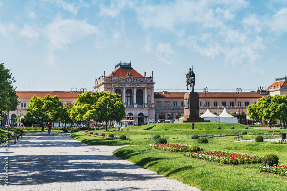 Hauptbahnhof Zagreb, Kroatien Hauptbahnhof Zagreb, Kroatien