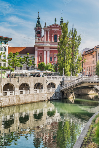 Franziskanerkirche Ljubljana, Slowenien
