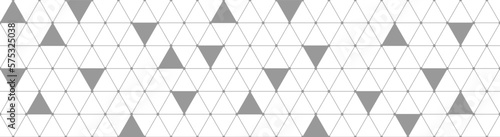 Abstract seamless geometric pattern with a triangular shape pattern. Template for background, cover, banner and creative design