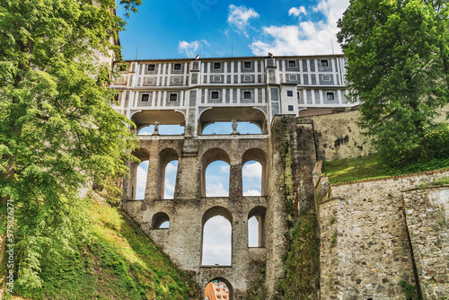 Mantelbrücke Krumau, Tschechien