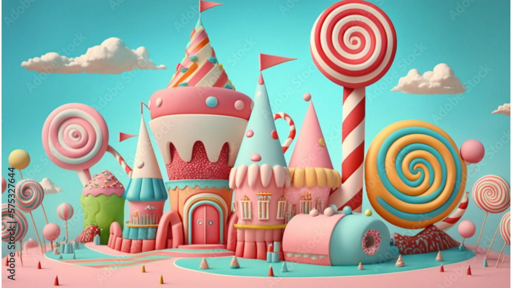 candy theme park candy theme park