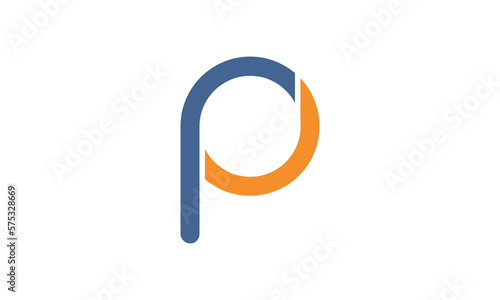 p, water drop, orange, blue, icon, symbol, abstrac, location, company, target, ball, circle, letter p, logo, tech, p technology, fire, gas, oil, mining, design, projek