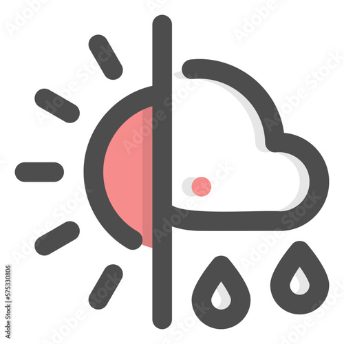 meteorology color icon