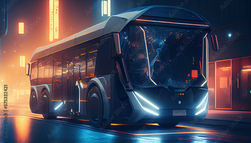 Experience the next generation of urban transportation with this stunning design, The Future of Urban Autonomous Mobility