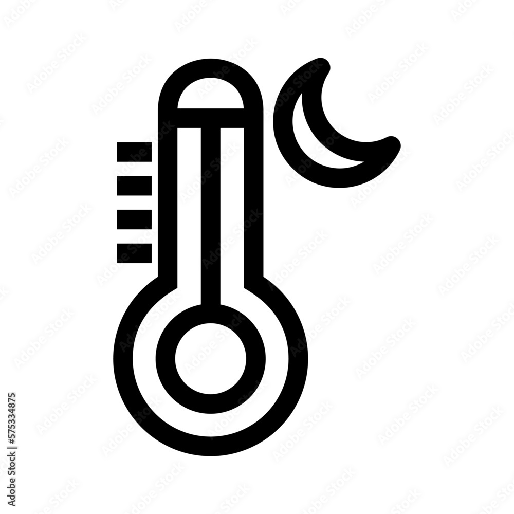 temperature icon or logo isolated sign symbol vector illustration - high quality black style vector icons temperature icon or logo isolated sign symbol vector illustration - high quality black style vector icons