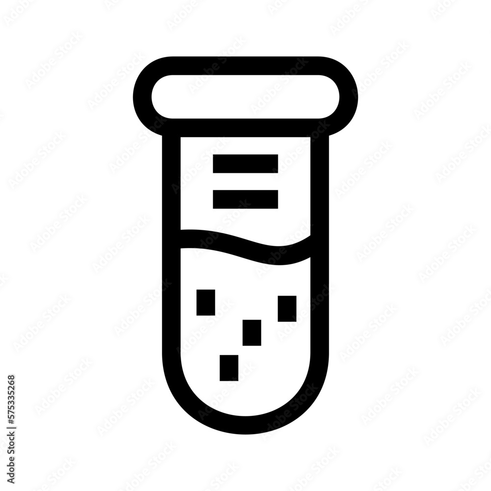 test tube icon or logo isolated sign symbol vector illustration - high quality black style vector icons test tube icon or logo isolated sign symbol vector illustration - high quality black style vector icons
