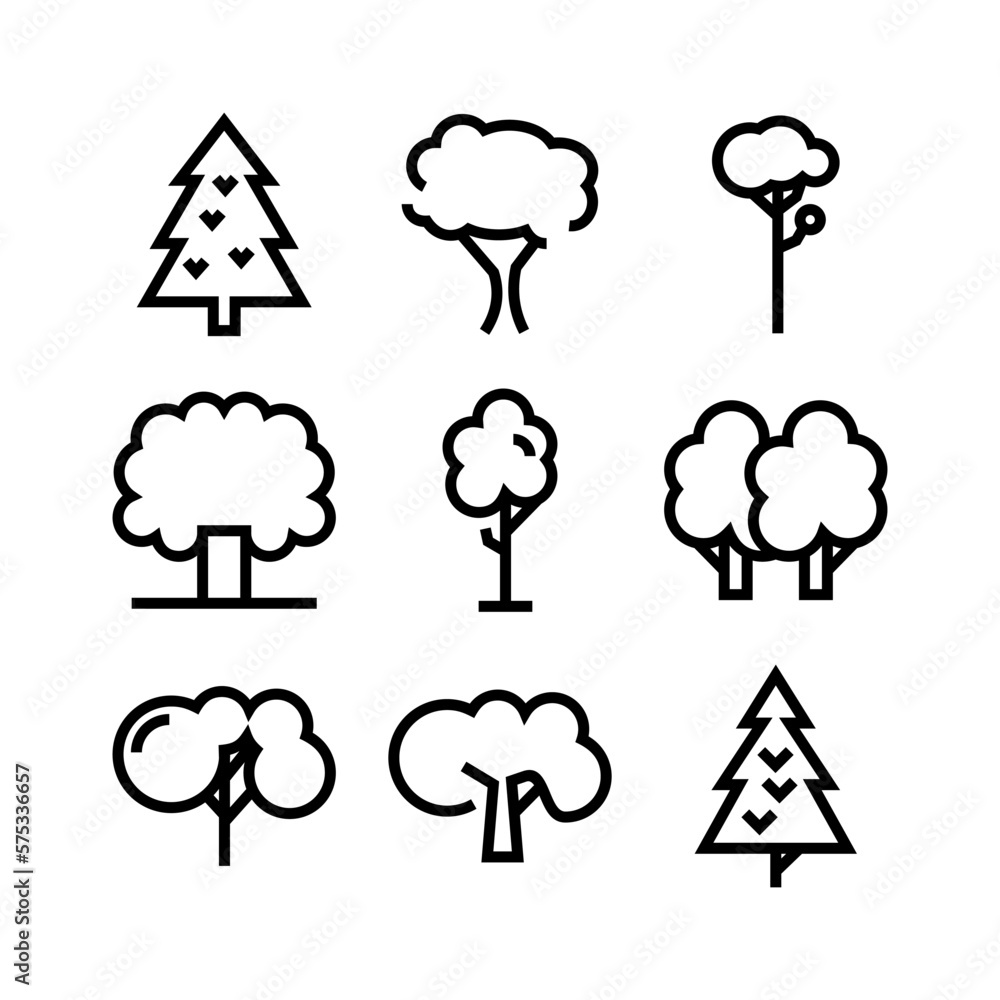tree icon or logo isolated sign symbol vector illustration - high quality black style vector icons tree icon or logo isolated sign symbol vector illustration - high quality black style vector icons