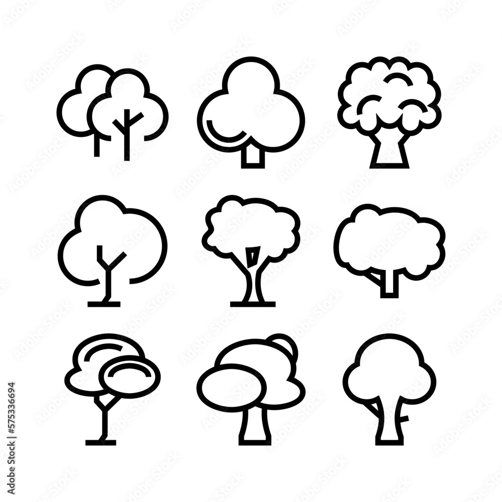 tree icon or logo isolated sign symbol vector illustration - high quality black style vector icons tree icon or logo isolated sign symbol vector illustration - high quality black style vector icons