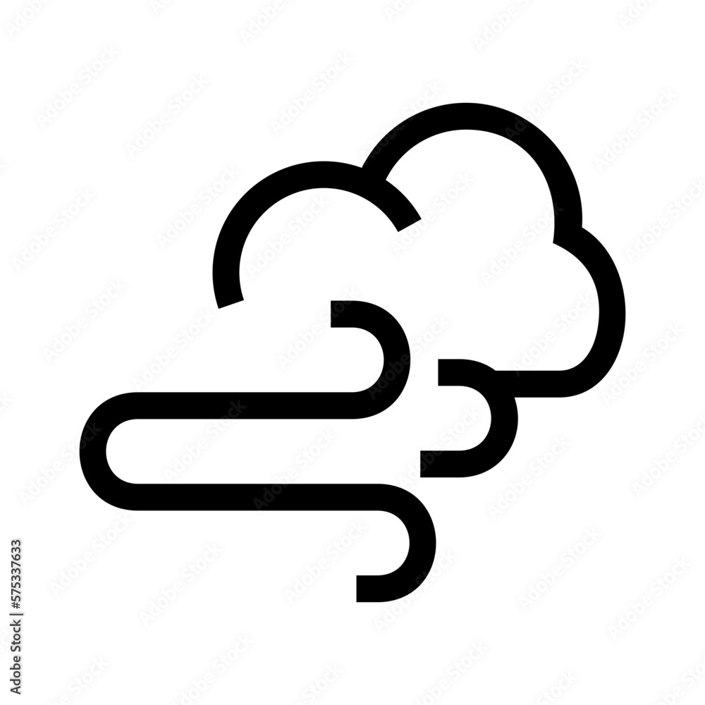 wind icon or logo isolated sign symbol vector illustration - high quality black style vector icons wind icon or logo isolated sign symbol vector illustration - high quality black style vector icons