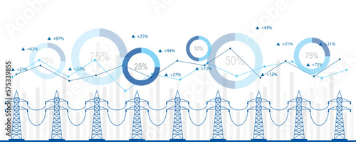 sfondo, grafica, energia, consumo energetico, produzione energetica