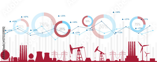 sfondo, grafica, energia, consumo energetico, produzione energetica
