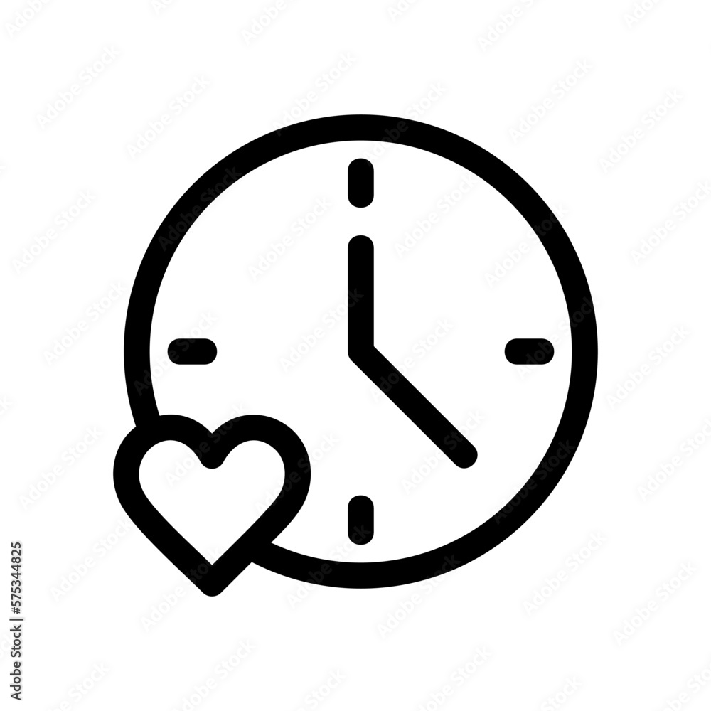 time of love icon or logo isolated sign symbol vector illustration - high quality black style vector icons time of love icon or logo isolated sign symbol vector illustration - high quality black style vector icons