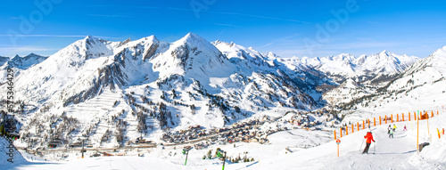 Obertauern, Austria, ski resort in Austrian Alps