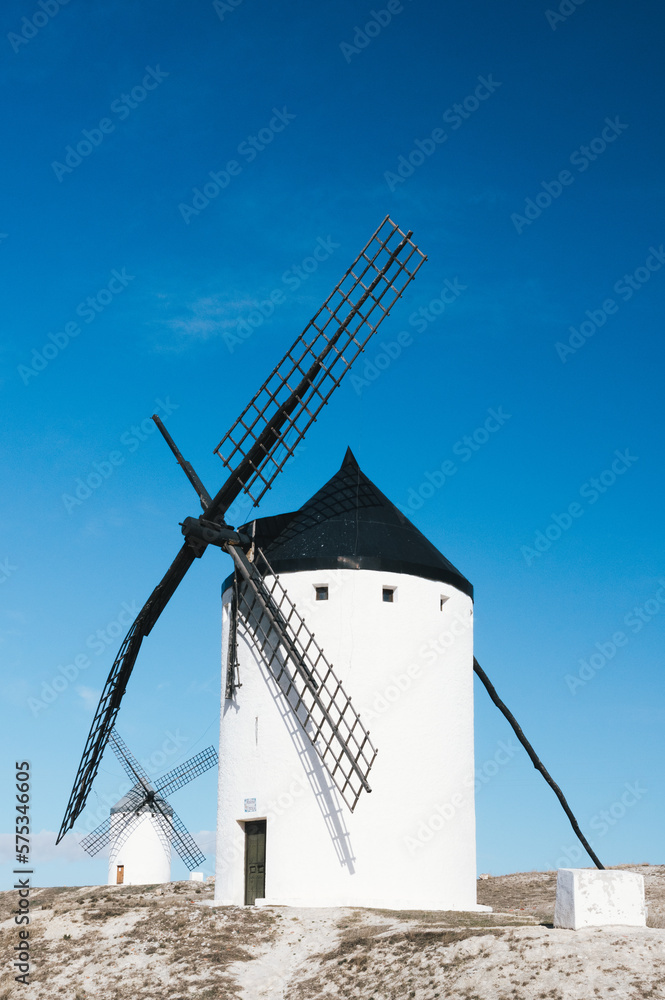 Windmill in Castilla-La Mancha, Spain