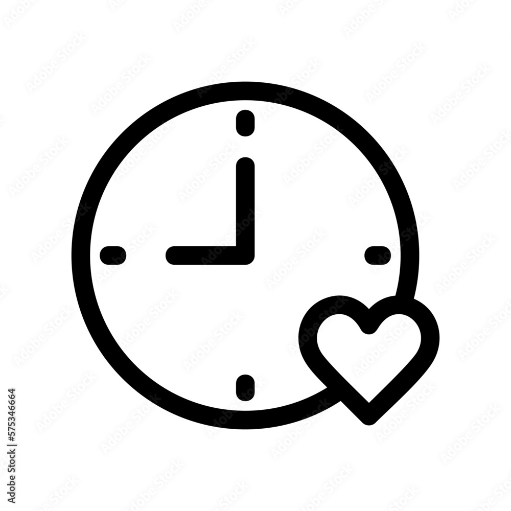 time of love icon or logo isolated sign symbol vector illustration - high quality black style vector icons time of love icon or logo isolated sign symbol vector illustration - high quality black style vector icons