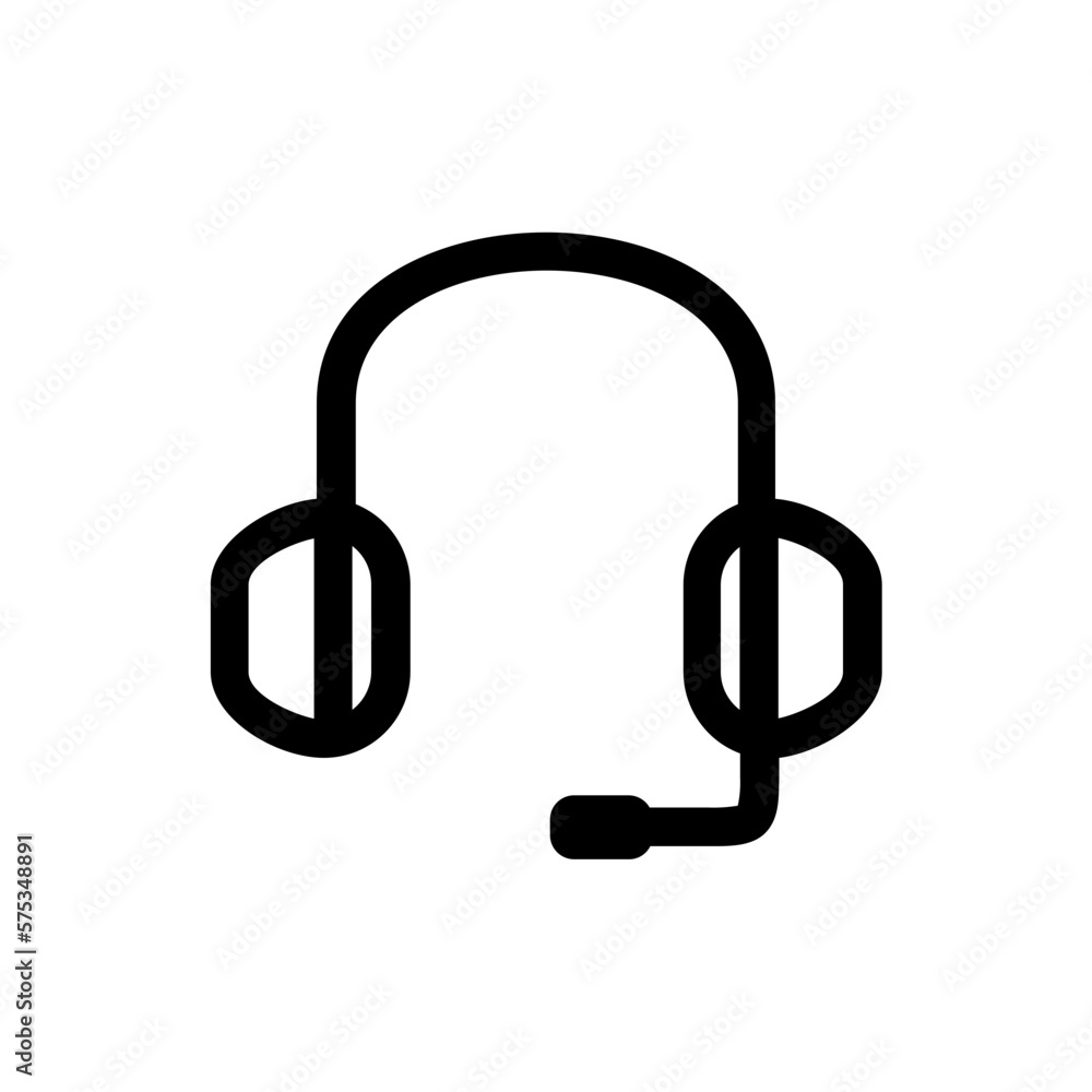 Customer Service Line Icon Customer Service Line Icon