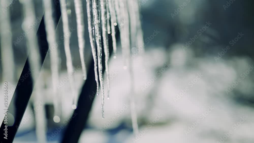 spring warm melting icicles . warming weather spring warm melting icicles . warming weather