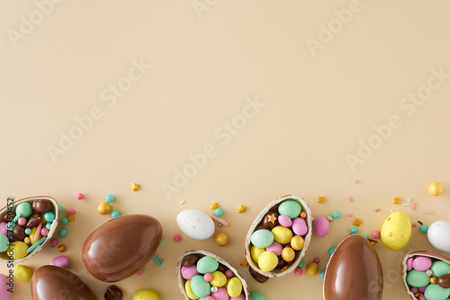 Canvas Print Sweets Easter concept