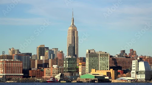 View of the Midtown Manhattan from Hoboken. NJ, USA.