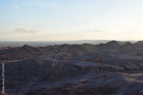 Atacama Desert panorama views Chile south america