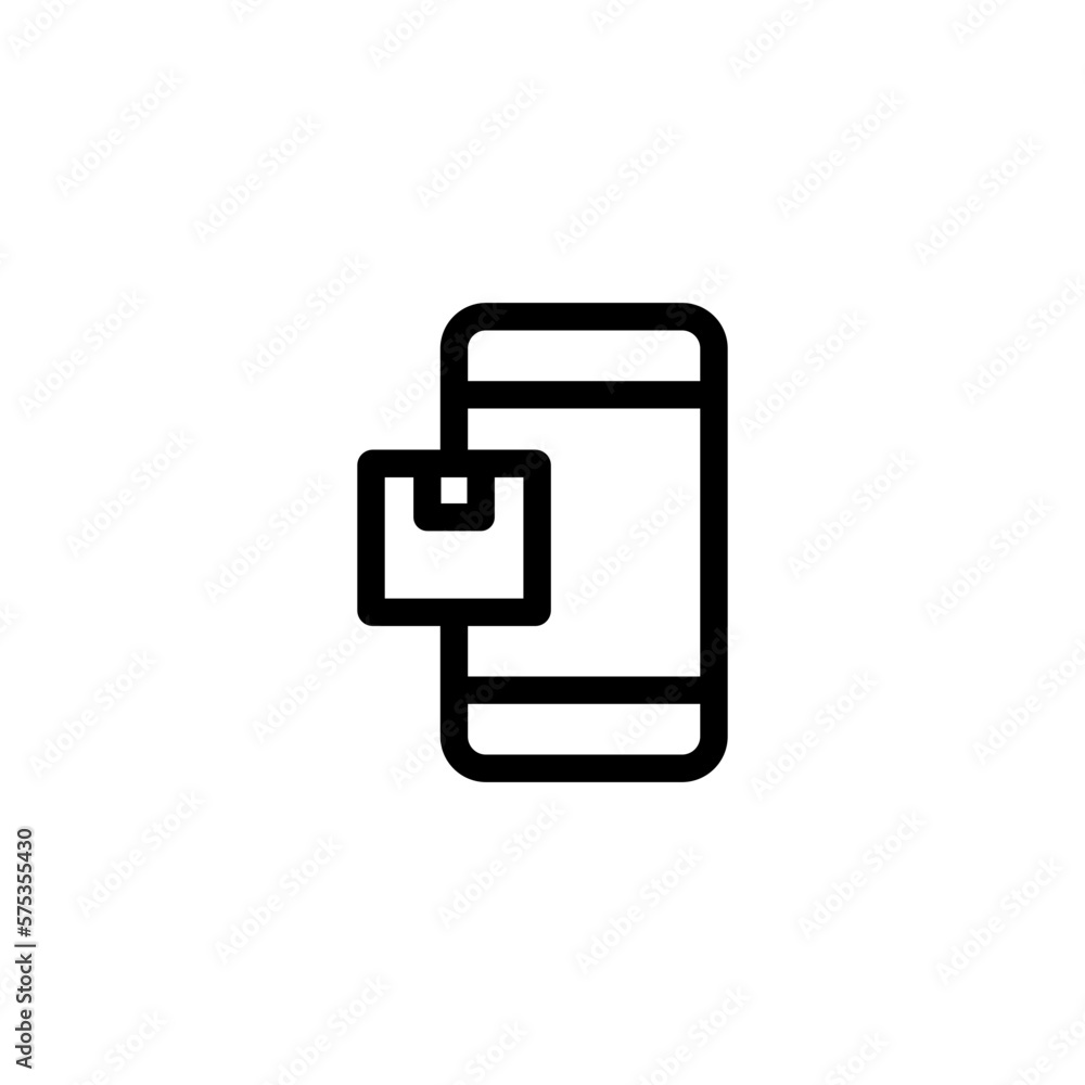 Online Shop Line Icon Online Shop Line Icon