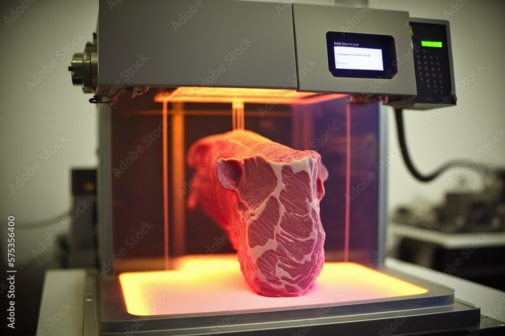 3d-printer-creates-a-piece-of-meat-concept-of-3d-printing-and