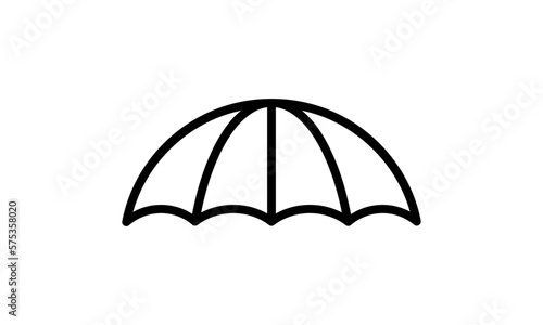 modern umbrella logo vector template 