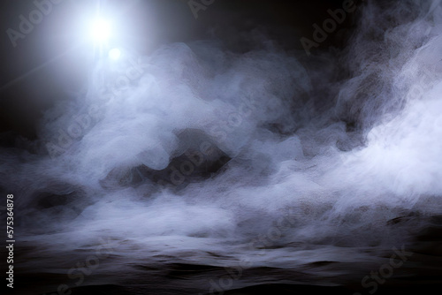 煙や雲、乱気流を表すテクスチャ、AIにて作成