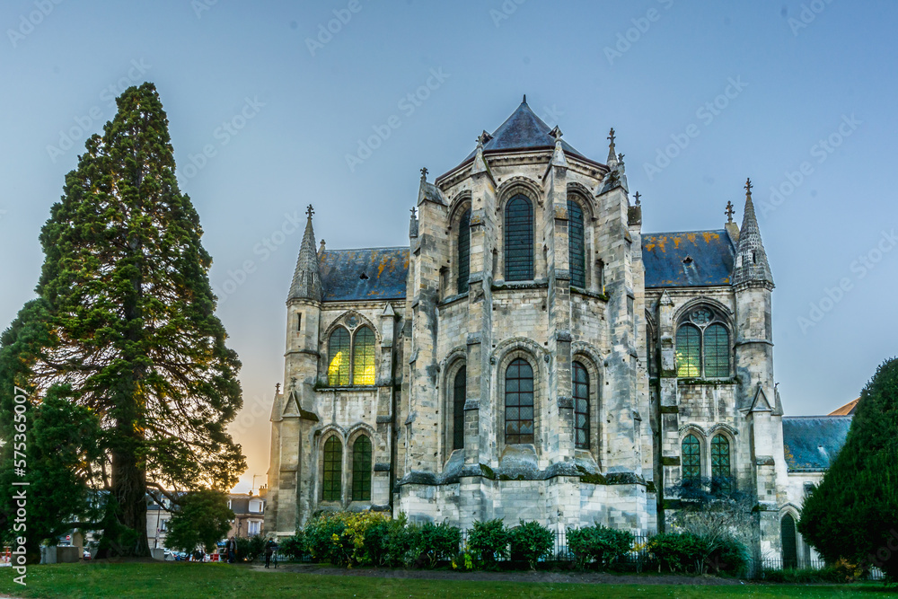 Abbaye Saint-Léger de Soissons - France