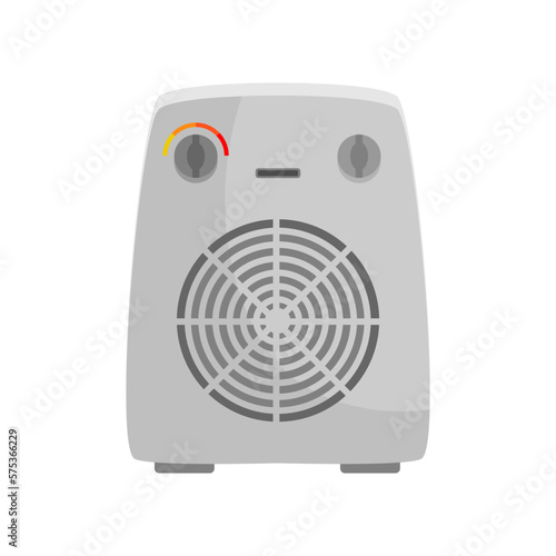 room heater cartoon vector illustration