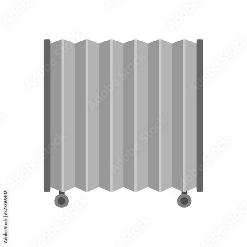 energy heater cartoon vector illustration