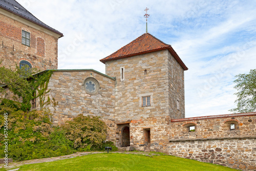 Canvas Print Church of the Akershus Fortress in Oslo