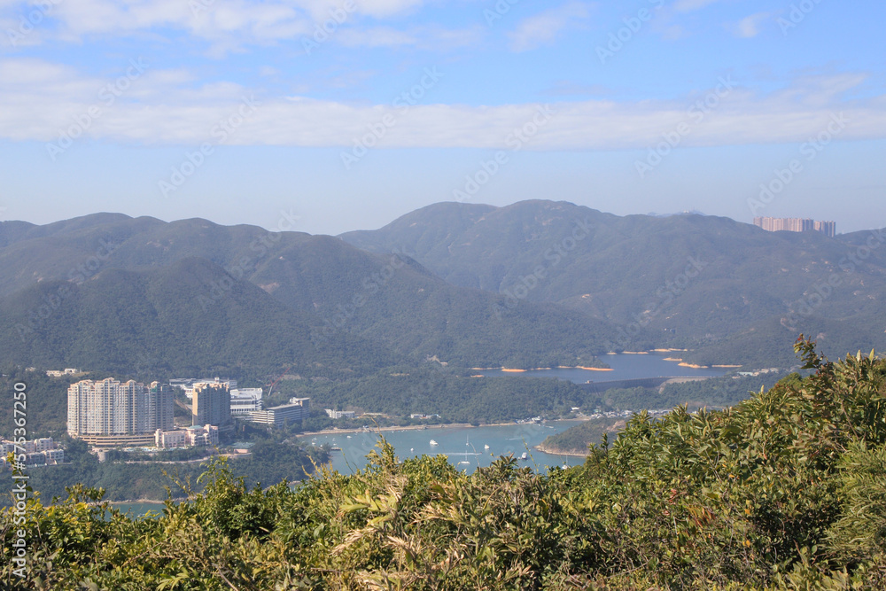 coastal landscape of Stanley, Hong Kong 