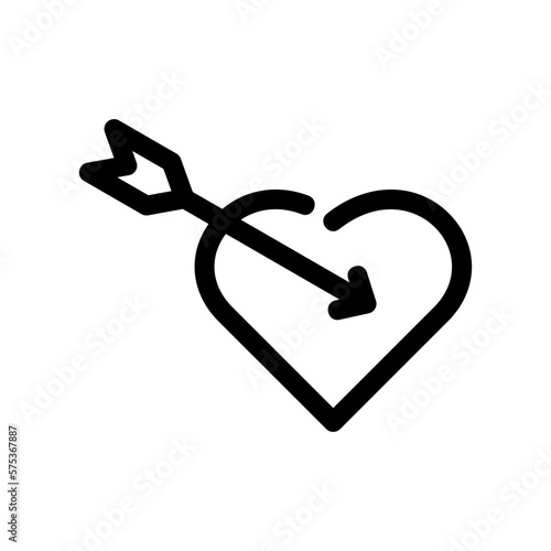 valentines icon or logo isolated sign symbol vector illustration - high quality black style vector icons