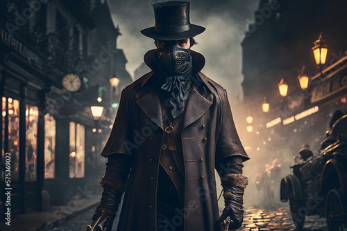 Victorian Assassin - Generated by Generative AI