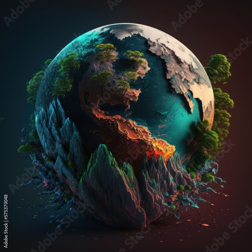 Earth Planet © Damian Sobczyk