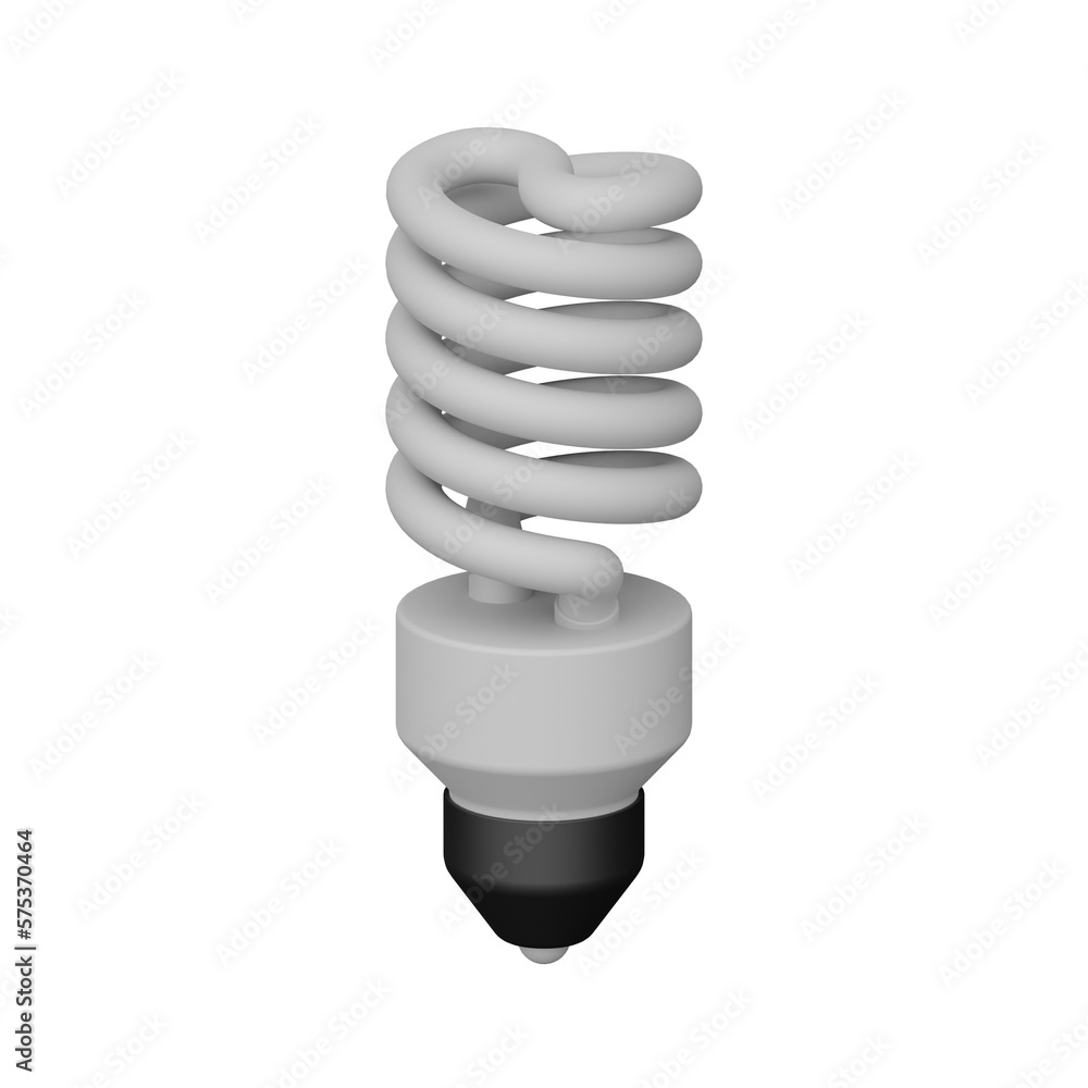 Energy Saver 3D icons solated on transparent background. Energy Saver 3D icons solated on transparent background.