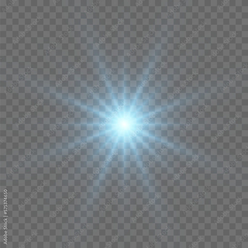 Glow effect. The star burst with brilliance. Vector illustration Glow effect. The star burst with brilliance. Vector illustration
