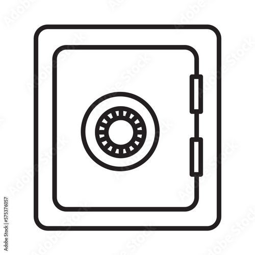 SAFETY BOX design vector icon