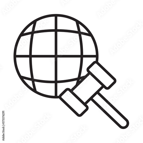 DIPLOMACY design vector icon