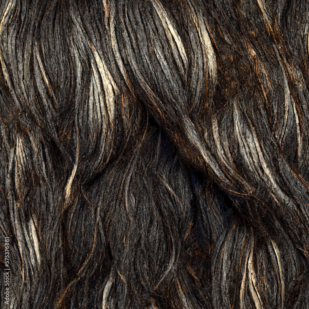 Naklejka premium hair texture